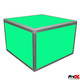 ProX XSA-2X2-16 Lumo Stage Acrylic 2'x'2x16" Platform Cube Light Box Section
