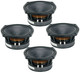 4x B&C 6MD38 6.5" Midrange 240W Low Frequency Speaker three & four way systems