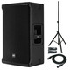 RCF NX 32-A 12" Active 2-Way Powered ClassD Amplified Speaker 1400W + Accessories