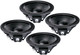 4x Faital Pro 12FH520 12" Neodymium High Power 1200W Mid-Bass Speaker 8-ohm 98dB