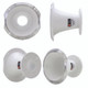 4x JBL / Selenium HL 14-50 TRIO BRANCA 2" throat Aluminum Horn, 4-Bolt Waveguide, HL1450 (WHITE)