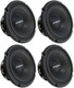 4x PRV 6MR500-NDY-4 Pro Audio MidRange Woofer 4-Ohm Car Audio Speaker (FOUR)