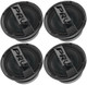 4x PRV 6MB550FT 6" Cast Aluminum Basket 550W VC: 2" + 6GRILL-POLY Speaker Grills