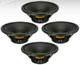 4x Eminence KAPPA PRO-15A 15" 1000 Watts Pro Audio Mid-Bass 8-Ohm Guitar Speaker