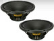 2x Eminence KAPPA PRO-15A 15" 1000 Watts Pro Audio Mid-Bass 8-Ohm Guitar Speaker
