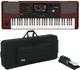 Korg PA1000 61-Key PRO Arranger Light Weight Keyboard + Gator GK-61 Case+ KSP100