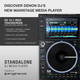 Denon DJ SC6000M PRIME Standalone DJ Media Player with Motorized Platter, WiFi 