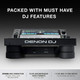 Denon DJ SC6000M PRIME Standalone DJ Media Player with Motorized Platter, WiFi 