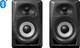 Pioneer DJ DM-40BT 4-Inch Desktop Monitor Bluetooth Speaker BLACK (PAIR)