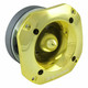 Blastking TW2000-GLD 4x4 inch 1.5 inch VC Titanium Bullet Tweeter Gold 500W