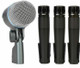 Shure DMK57-52 Drum Microphone Kit, Mic Pack with 3x SM57 and 1x Beta 52A