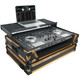 ProX XS-DDJ1000WLTFGLD LED Flight Case for Pioneer DDJ-1000SRT & DDJ-SX3 & FLX6