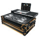 ProX XS-DDJ1000WLTFGLD LED Flight Case for Pioneer DDJ-1000SRT & DDJ-SX3 & FLX6