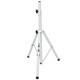 ProX T-SS28P White Heavy-Duty All Metal Speaker Tripod Stand Set of 2, 4-7 ft