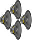 4x PRV Audio 12W800A 12" PRO Audio Woofer 800 Watts 8-Ohm Voice Coail 2.5"