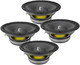 4x PRV 10MR650A 10" Mid Range Car Audio Speaker 650W, 8-Ohm, 97.5 dB, 80-6,500Hz