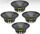 4x PRV Audio 10MB800FT Pro 10" Midbass FORTE Car Audio Speaker 800 Watts 8-Ohms.