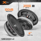 PRV 12″ Midrange Speaker 12MR2000X v2 2000 Watts / 8-Ohm High Power PRO Audio Loudspeaker