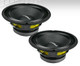 2x PRV Audio 8MB450-4 v2 8" Pro Midbass 450Watts Woofer 4-Ohms Car Audio Speaker