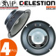 4x Celestion TF0818MR 8" Midrange Closed Sealed Back Speaker 200W 8-Ohm Woofer