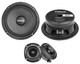 2x PRV Audio 6MR200A-4 6" Mid Range Loudspeaker + Tweeters TW350Ti-4 Slim (PAIR)