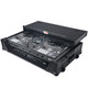 ProX XS-RANEONE WLTBL Flight Case For RANE ONE DJ Controller w/ Sliding Laptop Shelf, 1U Rack & Wheels (Black on Black)