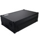 ProX XS-RANEONE WLTBL Flight Case For RANE ONE DJ Controller w/ Sliding Laptop Shelf, 1U Rack & Wheels (Black on Black)