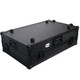 ProX XS-RANEONE WLTBL Flight Case For RANE ONE DJ Controller w/ Sliding Laptop Shelf, 1U Rack & Wheels (Black on Black)