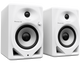 Pioneer DJ DM-50D-W 5" Powered Studio Monitor System / Active DJ Speaker (White)