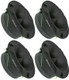 Timpano TPT-ST2 Black 3.75" Round Tweeter 120W 1" Voice Coil 105dB 4-Ohm (2x Pairs)