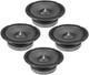 Timpano TPT-MR6-4 SLIM 6.5" Shallow Midrange Car Audio Speaker 200W 4-Ohm (FOUR)