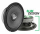 Timpano TPT-MR6-4 SLIM 6.5" Shallow Midrange Car Audio Speaker 200W 4-Ohm (PAIR)