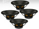 4x B&C 18TBX100-4 4-Ohm 18" Subwoofer 2400 Watts Low Frequency 35 - 1000 Hz SUB.