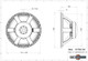4x B&C 18TBX100-4 4-Ohm 18" Subwoofer 2400 Watts Low Frequency 35 - 1000 Hz SUB.