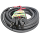 ProX XC-XLREC25 IEC Female to 110V (14AWG) & XLR-M to XLRF (20AWG) 25FT