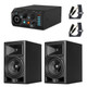 2x RCF AYRA PRO6 6.5" Active Studio Monitor w/ RCF TRK PRO1 USB Audio Interface