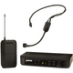 Shure BLX188/CVL J11 Dual Wireless Lavalier Microphone System Mic w/ windscreen