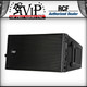 2x RCF-HDL 10-A Active Line Array Speaker + ProX X-RCF-HDL10AX2W Flight Case