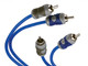 KICKER 46KI23 K-SERIES 2-CH RCA INTERCONNECT, 3.0M; ROHS COMPLIANT