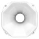 PRV AUDIO WGP14-50X WHITE CR 2" EXIT - ABS WAVE GUIDE - 4 BOLT-ON