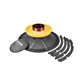 PRV AUDIO RK10MR650A Replacement Cone Kit for 10MR650A Loudspeaker