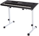 Konig and Meyer 18820 Table-Style Keyboard Stand Omega Pro With Foldable Legs (WHITE)