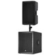 RCF SUB8004-AS 18" Professional Subwoofer W/ RCF ART945-A Active Speaker Class-D