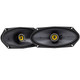Kicker Csc4104 4"x10" 2-Way Car Speakers Coaxial Speakers 4-Ohm (PAIR)
