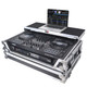 ProX XS-DDJFLX10WLT Pioneer DDJ-FLX10, DDJ-GRV6 Case w/ Laptop Shelf, 1U Rack Space, Wheels