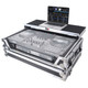ProX XS-DDJFLX10WLT Pioneer DDJ-FLX10 Case w/ Laptop Shelf, 1U Rack Space, Wheels