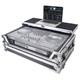 ProX XS-DDJFLX10WLT Pioneer DDJ-FLX10, DDJ-GRV6 Case w/ Laptop Shelf, 1U Rack Space, Wheels