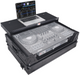 ProX XS-DDJFLX10WLTBL DDJ-FLX10 Case w/ Laptop Shelf, 1U Rack Space, Wheels, Black