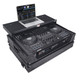 ProX XS-DDJFLX10WLTBL DDJ-FLX10 Case w/ Laptop Shelf, 1U Rack Space, Wheels, Black