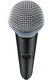 Shure GLXD24+/B58-Z3 Digital Wireless Handheld System With BETA 58A Mic + GM-1W